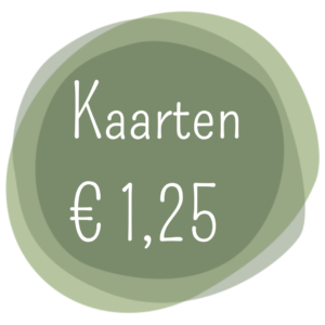 Kaarten € 1,25