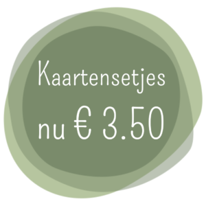 Kaartensetjes € 3.50